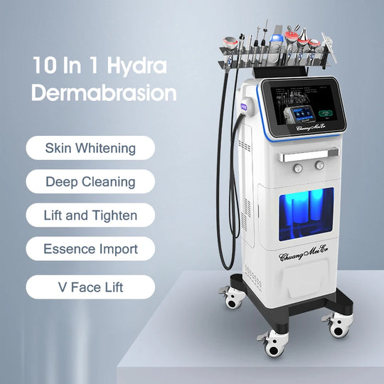 Multifunction Hydra Dermabrasion Skin Care Machine Facial  Cleaning Rejuvenation Remove Blackhead Face Lifting Equipment