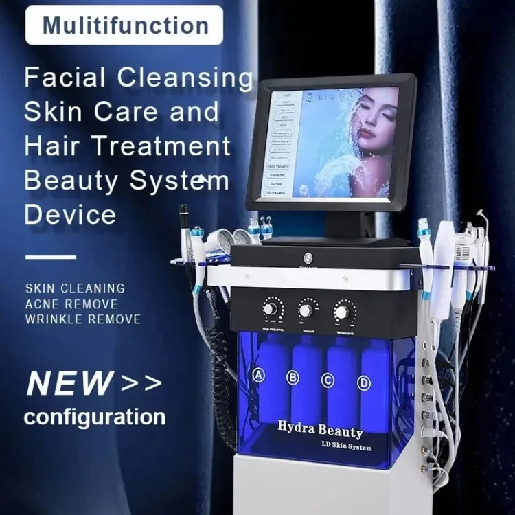 Oxygen Facial Care Machine Hydra Diamond Moisturizing Microcrystalline Skincare Surgery For Professional Deep Cleansing