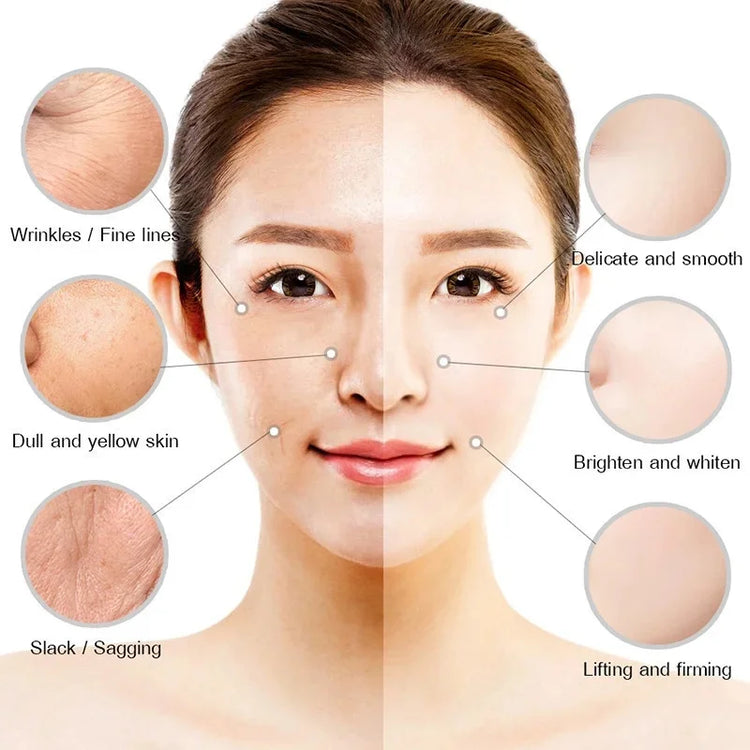 Original Remove Wrinkle Face Set Firming Lifting Anti-Aging Serum  Fade Fine Lines Eye stick Improve Puffiness Korean Skin Care